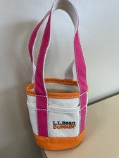 L.L.Bean Dunkin' Cup Coozie Embroidered sleeve Boat and Tote IN HAND SHIPS TODAY picture