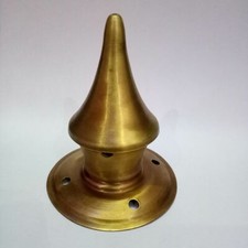 Imperial German WW1 ERA Picklehaube SPIKE Helmet Brass Point Top Replica spike picture