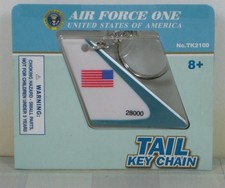 Airplane Tail US Air Force One Key Chain picture