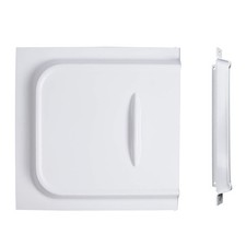 RV Screen Door Slide with Slide Stop, White, 12