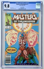MASTERS OF THE UNIVERSE #1 ◉ CGC 9.8 💥 NEWSSTAND * 1986 HE-MAN * NEW CASE 🔥 picture