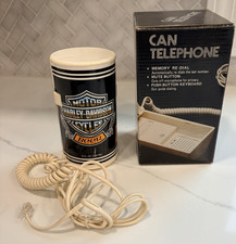 Vintage Harley Davidson Beer Can Phone *Pabst* 1985 Look - New in Box Very Rare picture