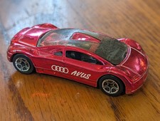 Red Audi Avus die-cast concept car picture
