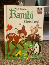 Walt Disney Bambi Gets Lost Children's Book - Disney Wonderful World of Reading picture