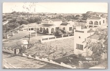 Mocambo Veracruz Mexico RPPC Postcard Vintage Spanish Style Homes 1940s picture