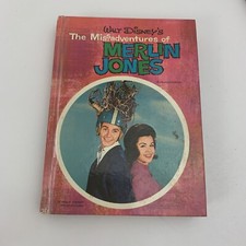 1964 Walt Disney The Adventures Of Merlin Jones Authorized Edition Hardcover picture