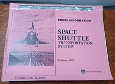 Rockwell International 1981 Press Info Space Shuttle Transportation 463pgs JRR50 picture