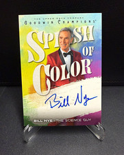 2026 Upper Deck Goodwin Champions Splash of Color Bill Nye Auto SSP picture