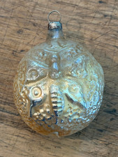 Antique 1920's German hand blown mercury glass Christmas Ornament 