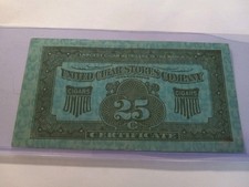 SLING's 🪙 Vintage 1919 Obsolete Cigar Stores Company 25 Cent Certificate picture