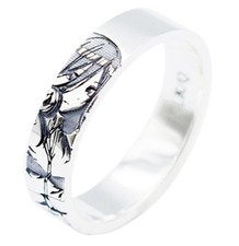 Cospa Silver 925 Ring Nakano Miku Size 23 Japanese Anime The Quintessential Quin picture
