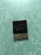 Vintage Matchbook Collectible Ephemera A24 New York City proof of pudding 1st Av picture