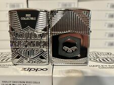 Zippo 2022 Limited Production Harley Davidson Armor Lighter, 49814, New In Box picture