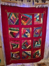 Quilt hand-made vintage full size  54
