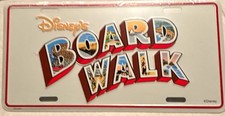 1996 Vintage Disney Disney's BoardWalk Souvenir Novelty Decorative License Plate picture