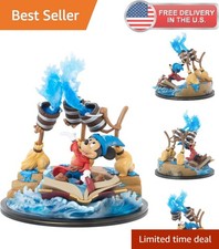 Sorcerer Mickey Apprentice Fig - Max Elite - 6.5 inch Collectible Statue Fig picture