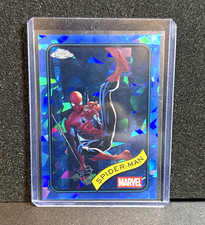 Topps 2025 Chrome Sapphire Marvel Spider-Man picture