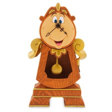 Beauty and the Beast Cogsworth Clock Figurine 10