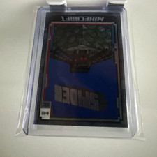 Panini 2025 Minecraft Special Edition #48 Spider 159/199 Serial Numbered picture