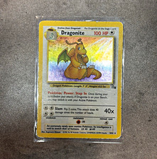 Pokémon TCG Dragonite 4/62 Fossil Holo Rare 1999 HP100 English picture