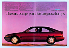 1988 Honda Accord Xi Hatchback Vintage Original Centerfold Print Ad 16 x 11