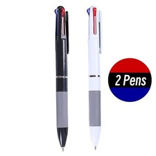 3 in 1 Red/Black/Blue Ink Color 0.7mm Student Ballpoint Pens Ball Point Writing picture