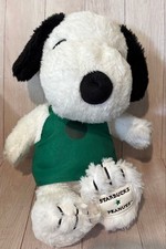 Starbucks x Snoopy Green Apron Plush Toy, 2022 Collaboration, 10.24 x 7.48 x picture