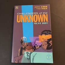 Challengers Of The Unknown By Jeph Loeb & Tim Sale. DC Comics Trade Paperback picture