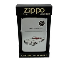 Vintage Zippo Corvette 1953 Zippo Lighter New 1993 picture