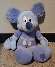 Disney Mickey Mouse Vintage Limited Plush Children's place Winter blue RARE picture