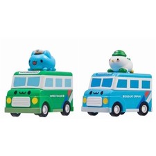 Bugcat Capoo X Taiwan Post Pull-Back Car Set of 2 (2026 limited release) picture