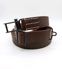 WW1 WWI German 98 Mauser Leather Brown Sling for Gewehr M98 Handmade Replica picture