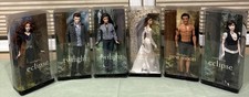 Twilight Barbie Doll Lot of 6 Edward Bella Jacob Alice Victoria Pink Label NRFB picture