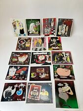 Vintage Eric Pigors Toxic Toons Postcards 1990 picture