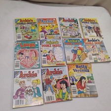Vintage 1990s The Archie Digest Library Magazine Comic Books  Lot of 11 picture