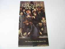 1x The Cincinnati Wing Story of Art in the Queen City Illustrated Museum Program picture