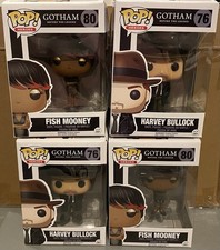 SET Funko Pop Gotham TV Series Before The Legend Fish Mooney & Harvey Bullock picture