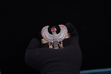 Rare Ancient Egyptian Antiquities Jewelry Ring God Isis God Of Love Egyptian BC picture