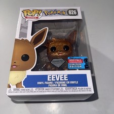 Funko Pop Pokemon Eevee #626 Diamond Collection Figure 2021 Fall Convention picture
