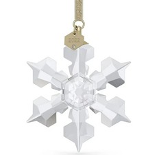 Swarovski Christmas Ornament 2022 Annual Edition Large Clear #5615387 New in Box picture