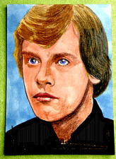 2026 Topps Chrome Star Wars Luke Skywalker 1/1 Sketch Card Patricia Ross ROTJ picture