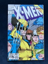 X-MEN #11 (Marvel 1992), RARE PRESSMAN SILVER VARIANT, Jim Lee picture