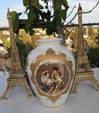 Antique German Vase by HEINRICH GERMANY, Hand Painted in Italy Art is Bartolomé picture