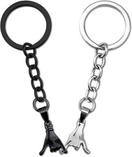 Pinky Promise Gifts for Couple Romantic Keychain for Boyfriend Girlfriend Couple picture