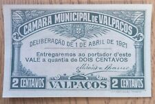 Portugal Camara Municipal Valpacos Note: 2 Centavos, 1921 picture