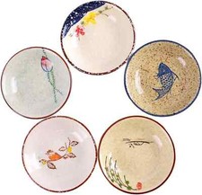 Japanese Retro Porcelain Side Dish Ceramic Side Dishes Bowl Seasoning Dishes Soy picture