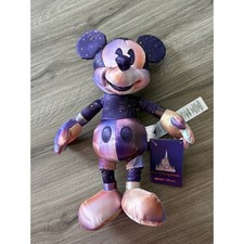 2023 Disney Parks 50th Anniversary Mickey Mouse Shimmer Fireworks Plush Toy picture
