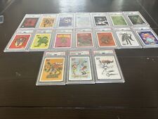 Stussy X Marvel Cards Psa Graded Set picture