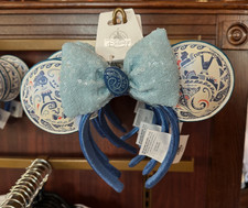 Disneyland Paris Moana Vaiana Polynesian Sequin Ears Headband DLP NWT - In Hand picture