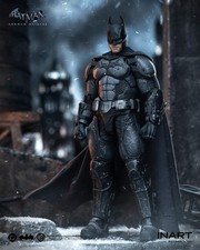 In Stock INART Batman Arkham Origins Battle Damaged 1/12 Figure DC Action picture